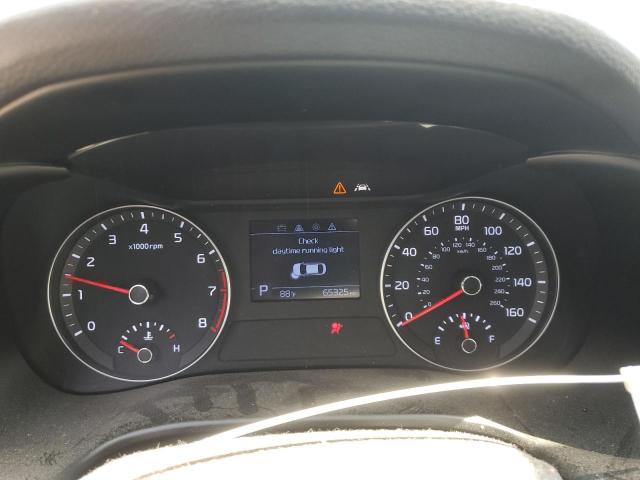 3KPF24AD2KE043990 - 2019 KIA FORTE FE RED photo 9