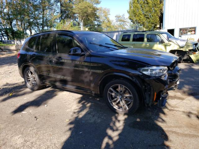 5UXTY5C07M9E92611 - 2021 BMW X3 XDRIVE30I BLACK photo 4