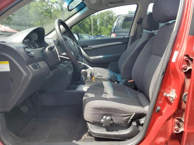 KL1TD56658B229355 - 2008 CHEVROLET AVEO BASE Qırmızı foto 7