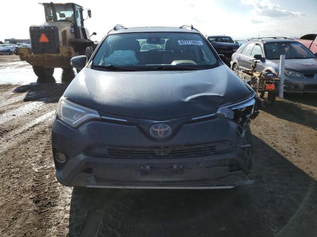 JTMDJREV7GD048752 - 2016 TOYOTA RAV4 HV LIMITED GRAY photo 5