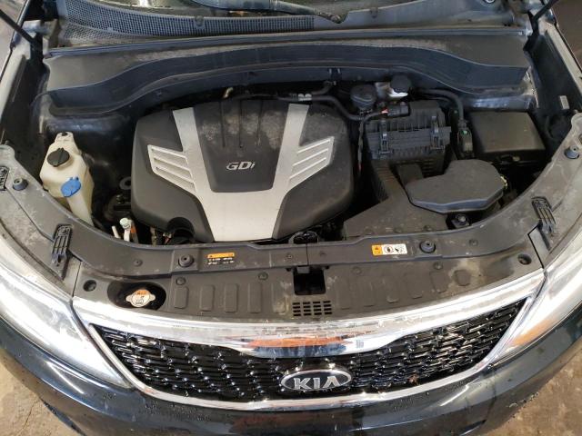 5XYKTDA7XFG603169 - 2015 KIA SORENTO LX BLACK photo 11