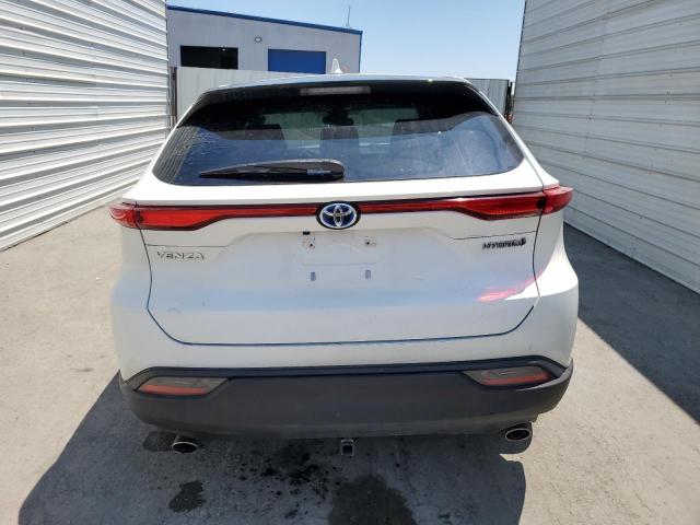 JTEAAAAH8MJ050720 - 2021 TOYOTA VENZA LE თეთრი ფოტო 6