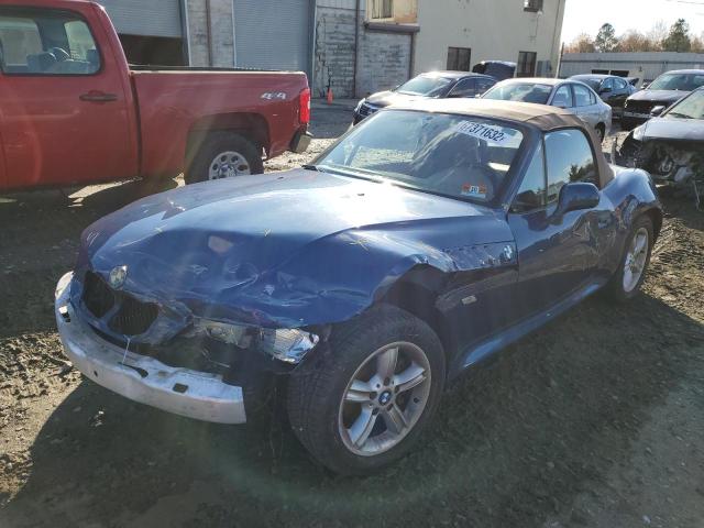 WBACN33411LM01651 - 2001 BMW Z3 2.5 BLUE photo 1