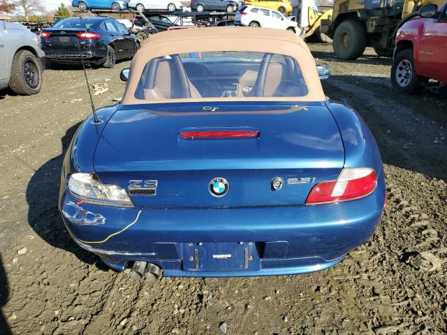 WBACN33411LM01651 - 2001 BMW Z3 2.5 BLUE photo 6