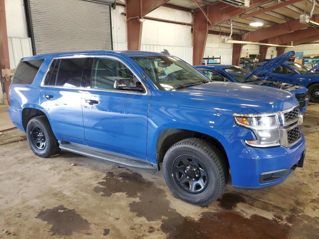 1GNSKDEC8HR303362 - 2017 CHEVROLET TAHOE POLICE BLUE photo 4