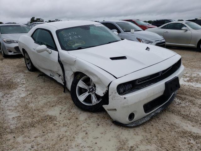 2C3CDZAG3HH578039 - 2017 DODGE CHALLENGER SXT WHITE photo 1