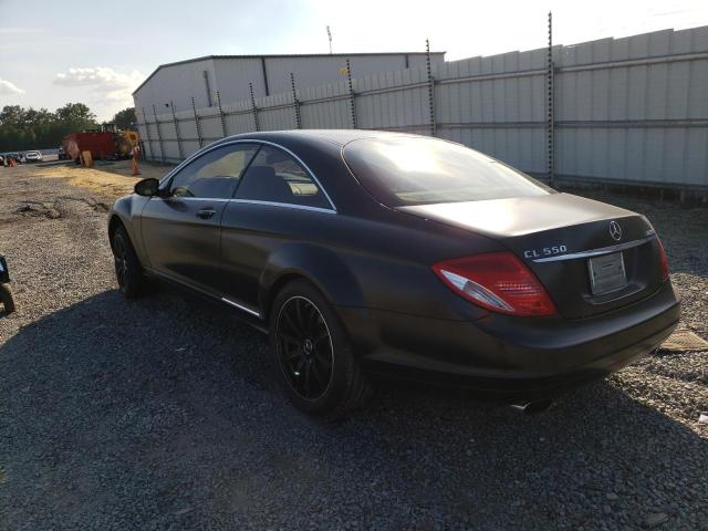 WDDEJ71X48A013823 - 2008 MERCEDES-BENZ CL 550 BLACK photo 2