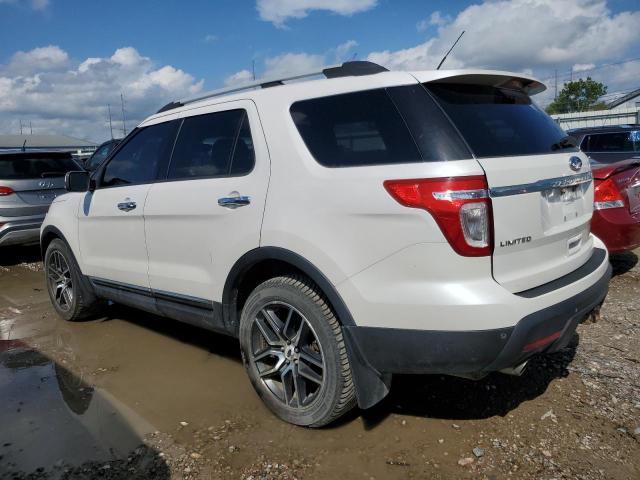 1FMHK8F86BGA26424 - 2011 FORD EXPLORER LIMITED WHITE photo 2