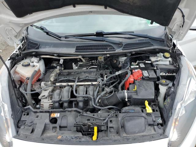 3FADP4EJXKM142819 - 2019 FORD FIESTA SE WHITE photo 11