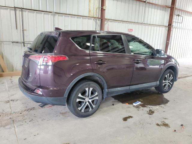 2T3BFREVXJW725005 - 2018 TOYOTA RAV4 LE BURGUNDY photo 3