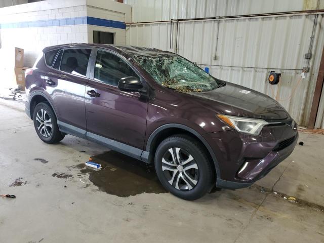 2T3BFREVXJW725005 - 2018 TOYOTA RAV4 LE BURGUNDY photo 4