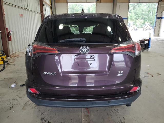 2T3BFREVXJW725005 - 2018 TOYOTA RAV4 LE BURGUNDY photo 6
