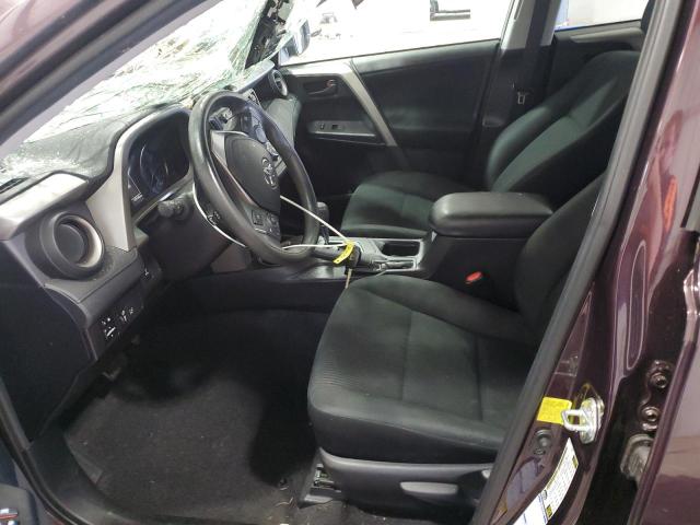 2T3BFREVXJW725005 - 2018 TOYOTA RAV4 LE BURGUNDY photo 7
