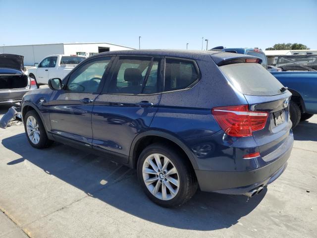 5UXWX9C52D0A12630 - 2013 BMW X3 XDRIVE28I BLUE photo 2