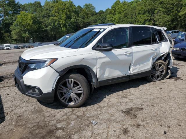 5FNYF8H58MB011982 - 2021 HONDA PASSPORT EXL WHITE photo 1