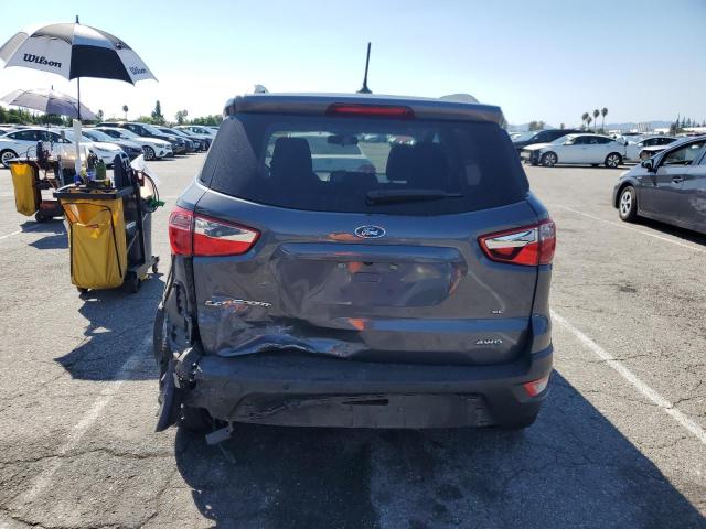 MAJ6S3GL6LC387779 - 2020 FORD ECOSPORT SE GRAY photo 6