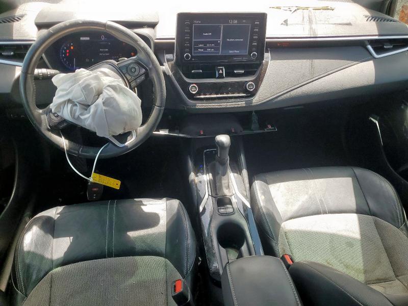 JTNK4RBEXK3004144 - 2019 TOYOTA COROLLA SE შავი ფოტო 16