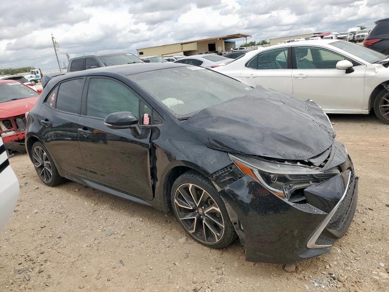 JTNK4RBEXK3004144 - 2019 TOYOTA COROLLA SE შავი ფოტო 7