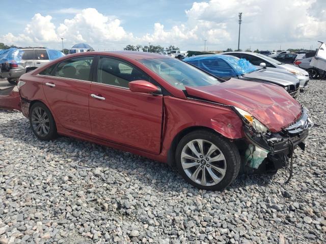 5NPEC4ABXBH317861 - 2011 HYUNDAI SONATA SE BURGUNDY photo 4