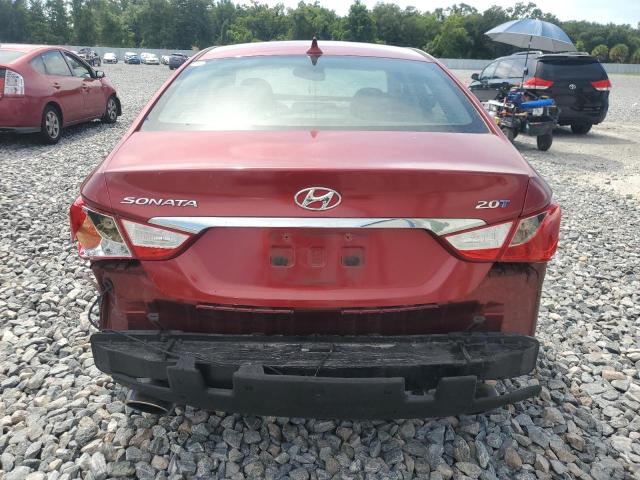 5NPEC4ABXBH317861 - 2011 HYUNDAI SONATA SE BURGUNDY photo 6