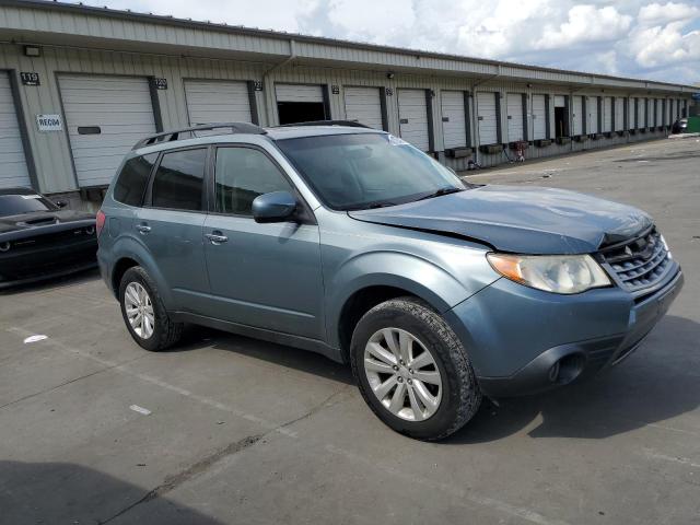 JF2SHAFCXDH406806 - 2013 SUBARU FORESTER LIMITED 青色 照片 4