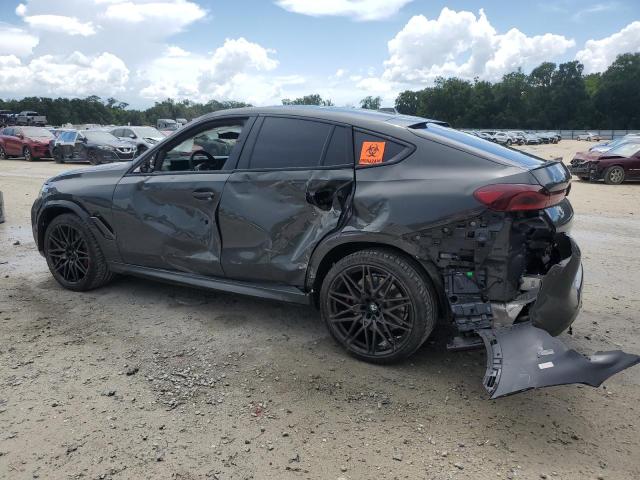 5YM23ET01R9S78950 - 2024 BMW X6 M COMPETITION GRAY photo 2