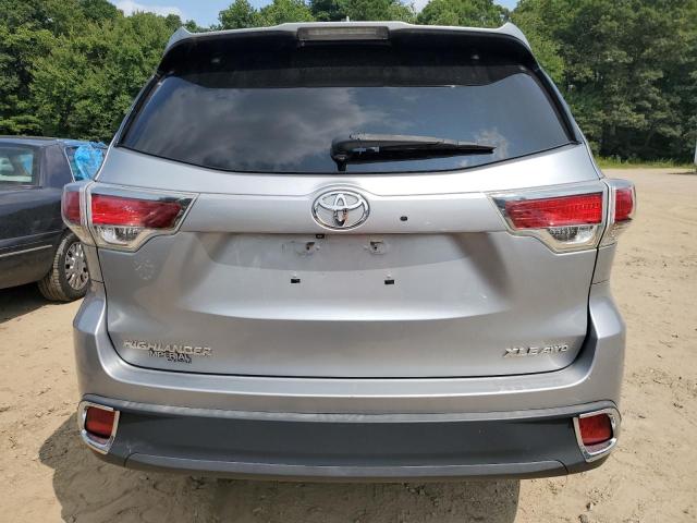 5TDJKRFH2FS163545 - 2015 TOYOTA HIGHLANDER XLE Gümüş foto 6