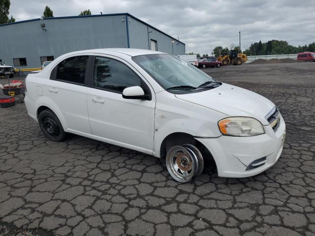 KL1TD56697B064151 - 2007 CHEVROLET AVEO BASE 白色 照片 4