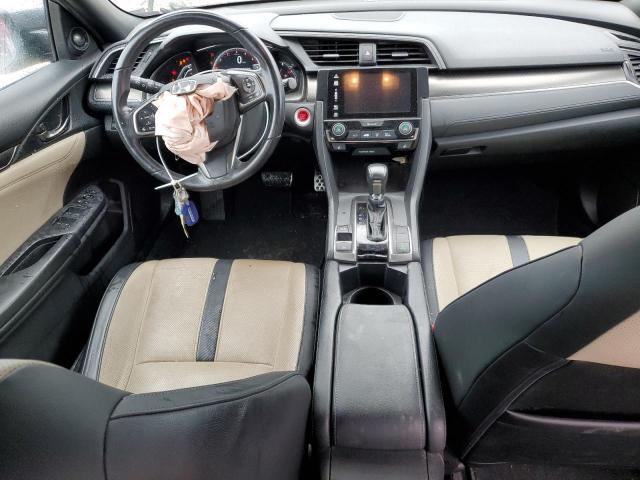 SHHFK7H97HU231229 - 2017 HONDA CIVIC SPORT TOURING GRAY photo 8