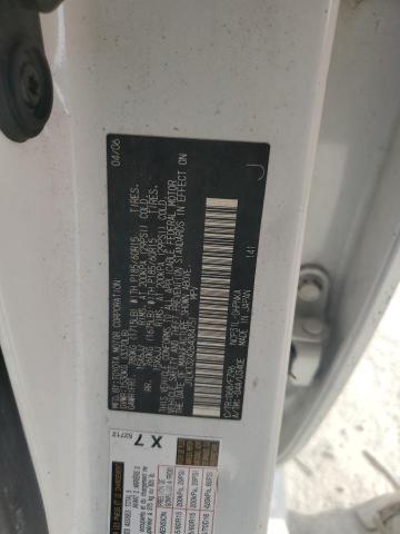 JTLKT324264084751 - 2006 TOYOTA SCION XB WHITE photo 13