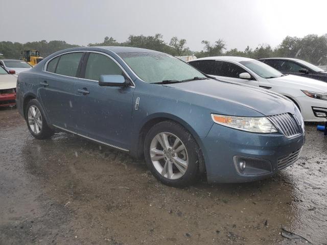 1LNHL9DR5AG612559 - 2010 LINCOLN MKS BLUE photo 4