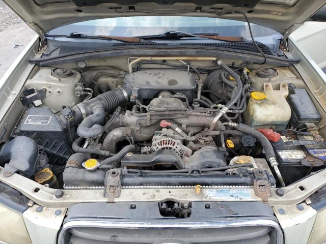 JF1SG63695H745206 - 2005 SUBARU FORESTER 2.5X GOLD photo 12