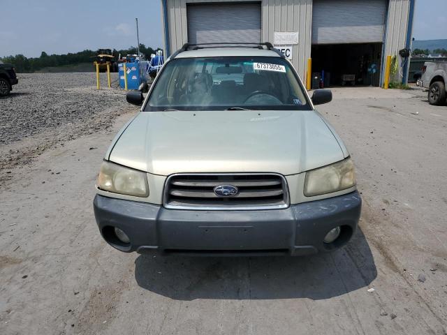 JF1SG63695H745206 - 2005 SUBARU FORESTER 2.5X GOLD photo 5