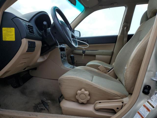 JF1SG63695H745206 - 2005 SUBARU FORESTER 2.5X GOLD photo 7