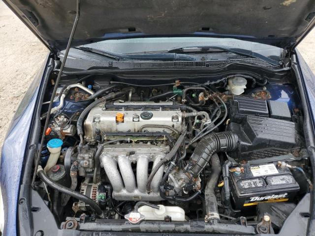 1HGCM56783A099394 - 2003 HONDA ACCORD EX BLUE photo 11