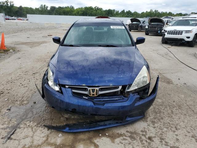 1HGCM56783A099394 - 2003 HONDA ACCORD EX BLUE photo 5