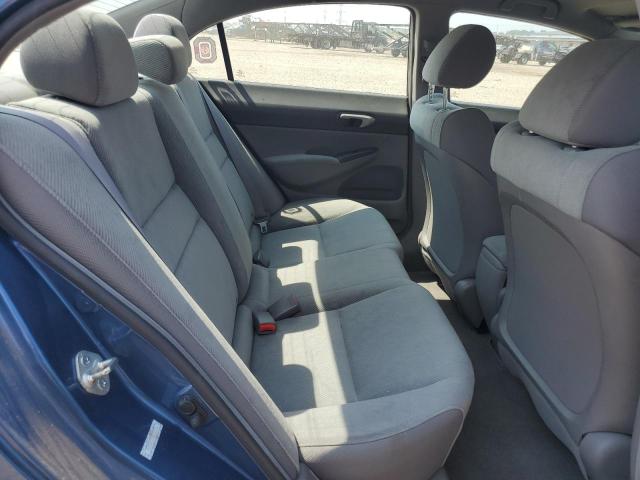 19XFA1F57BE001236 - 2011 HONDA CIVIC LX BLUE photo 10