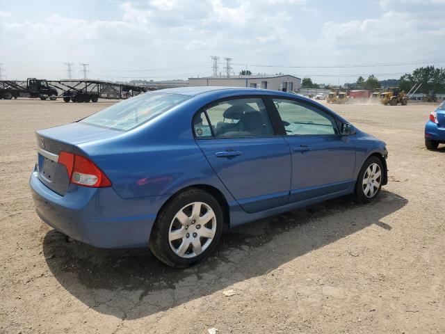 19XFA1F57BE001236 - 2011 HONDA CIVIC LX BLUE photo 3