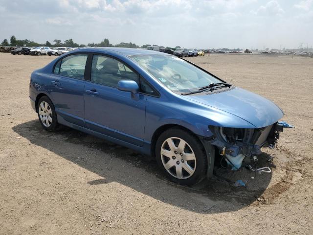 19XFA1F57BE001236 - 2011 HONDA CIVIC LX BLUE photo 4