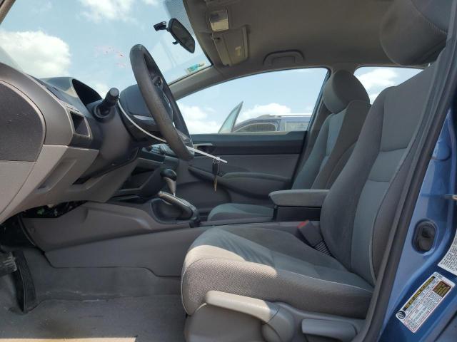 19XFA1F57BE001236 - 2011 HONDA CIVIC LX BLUE photo 7