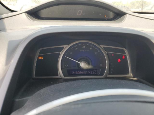 19XFA1F57BE001236 - 2011 HONDA CIVIC LX BLUE photo 9