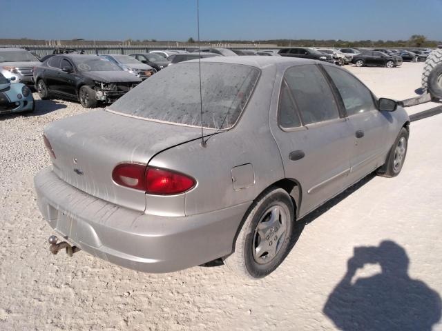 1G1JC524827183515 - 2002 CHEVROLET CAVALIER BASE SILVER photo 4