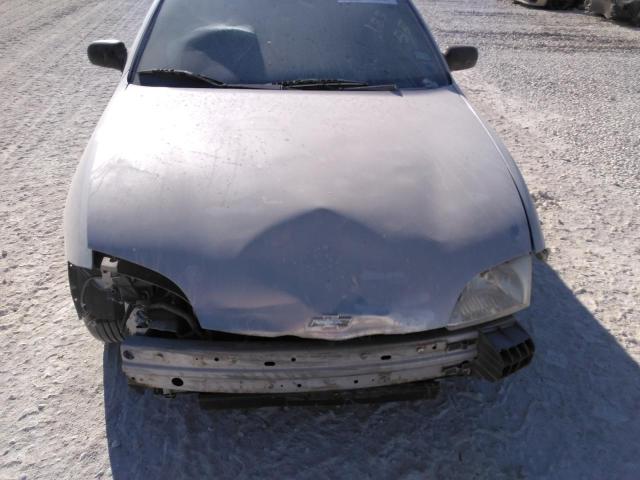 1G1JC524827183515 - 2002 CHEVROLET CAVALIER BASE SILVER photo 7