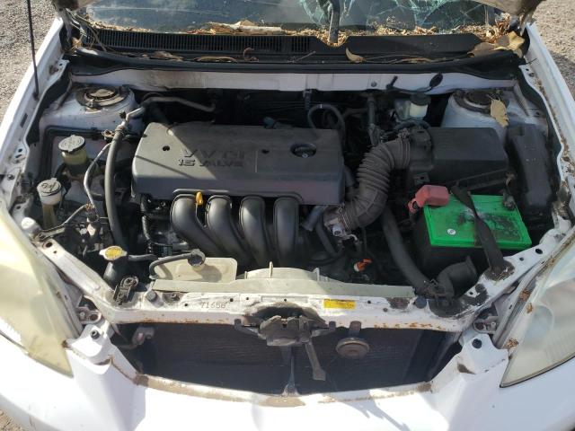 2T1KR32E66C617927 - 2006 TOYOTA COROLLA MA XR WHITE photo 11