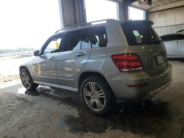 WDCGG8JB2FG382423 - 2015 MERCEDES-BENZ GLK 350 4MATIC SILVER photo 2
