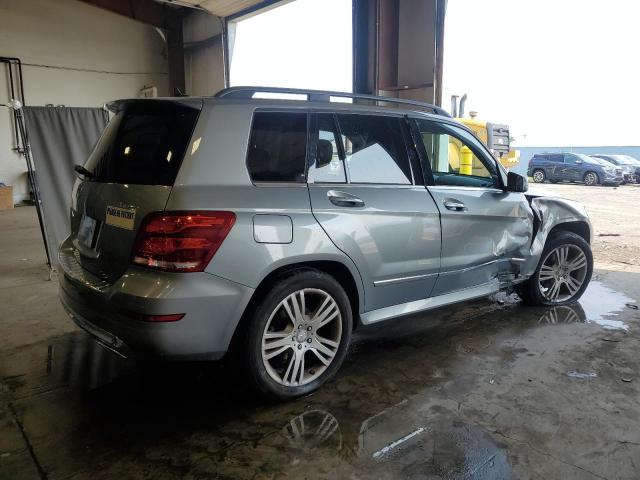 WDCGG8JB2FG382423 - 2015 MERCEDES-BENZ GLK 350 4MATIC SILVER photo 3