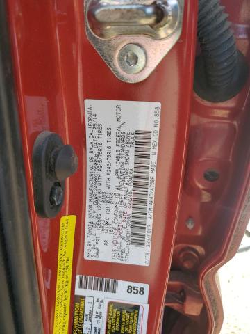 3TMLU4ENXEM157598 - 2014 TOYOTA TACOMA DOUBLE CAB RED photo 12