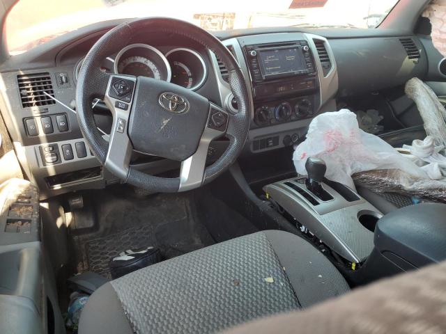 3TMLU4ENXEM157598 - 2014 TOYOTA TACOMA DOUBLE CAB RED photo 8
