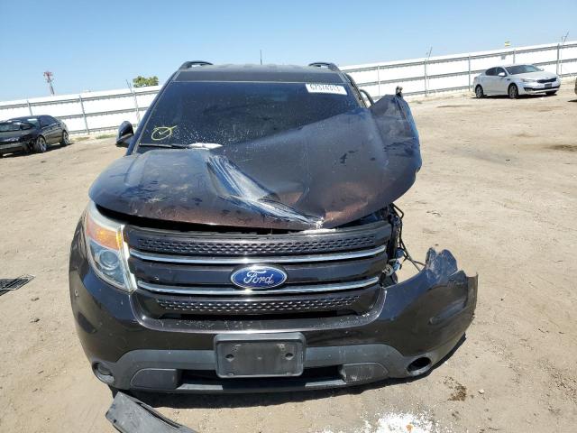 1FM5K7F84DGA12795 - 2013 FORD EXPLORER LIMITED BROWN photo 5