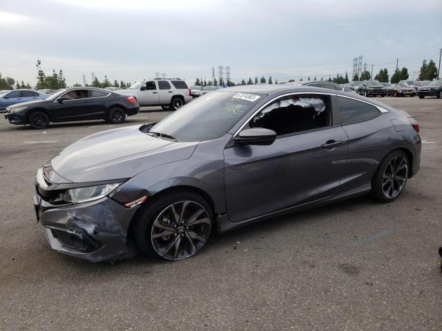 2HGFC4B84KH306100 - 2019 HONDA CIVIC SPORT GRAY photo 1